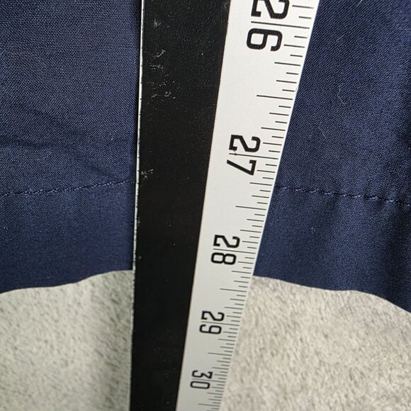 Womens Vintage Tommy Hilfiger Navy Blue Jacket Embroidered Logo Button Up Size L - Picture 8 of 9